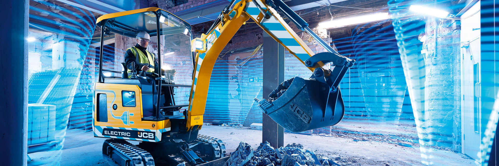 Low Emissions, Great Savings, and Huge Impact with JCB 19C-1E Electric Compact Excavator