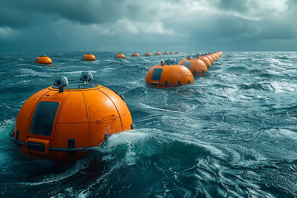 New Tec. Using Wave Power as a Renewable Energy Source